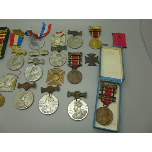 974 - Victorian and Edwardian commemorative medals