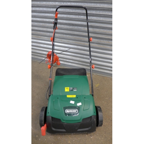 2299 - A Qualcast lawn rake and scarifier - only used once - W