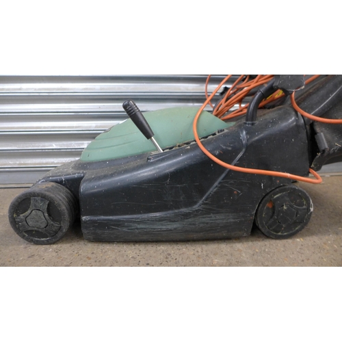 2300 - A Hayter Envoy 36 electric lawn mower with collector