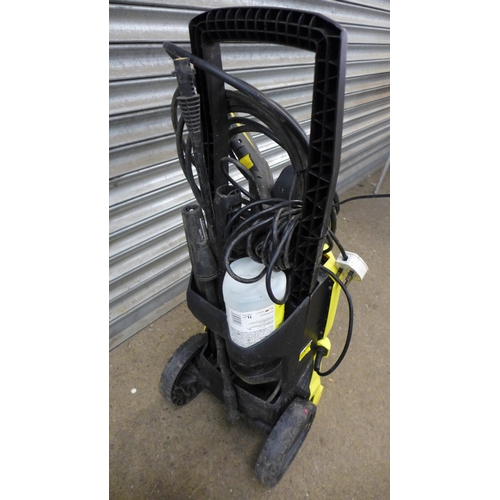 2307 - A Karcher K5.600 jet wash with attachments - W