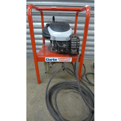 2313 - A Clarke petrol power wash/jet wash - W