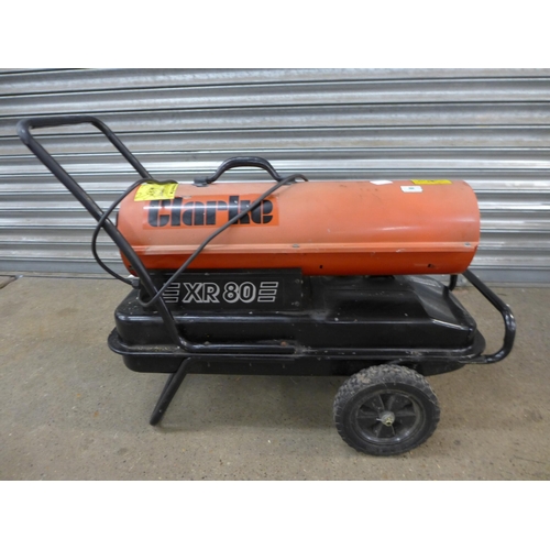 2314 - A Clarke EXR80 diesel workshop heater