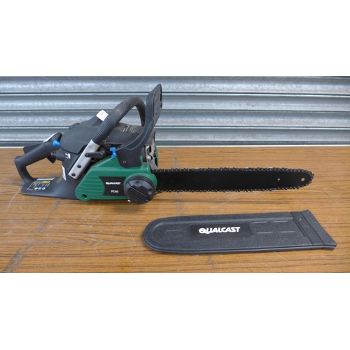 2329 - A Qualcast PC40 petrol chain saw