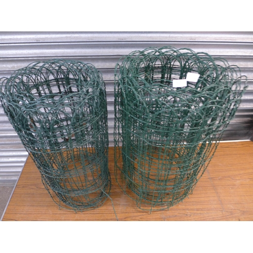 2334 - Two rolls of garded wire edging