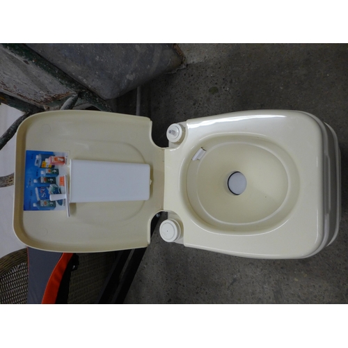 2339 - A portable camping toilet