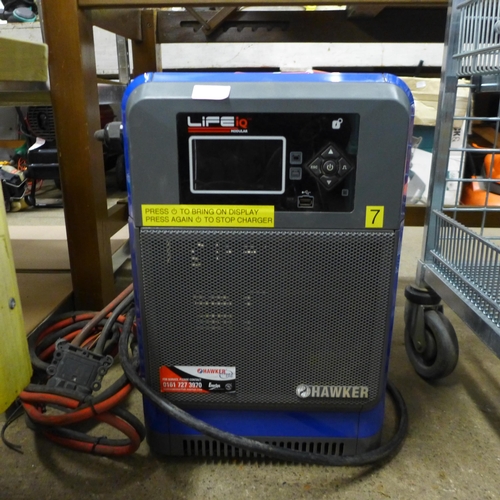 2355 - A Hawker Life Iq electric forklift battery charger