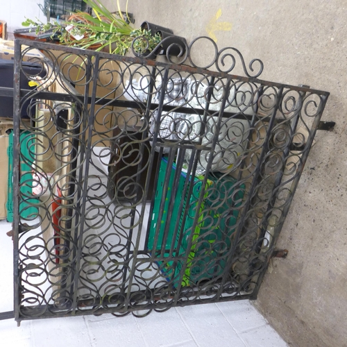 2359 - A set of steel gates