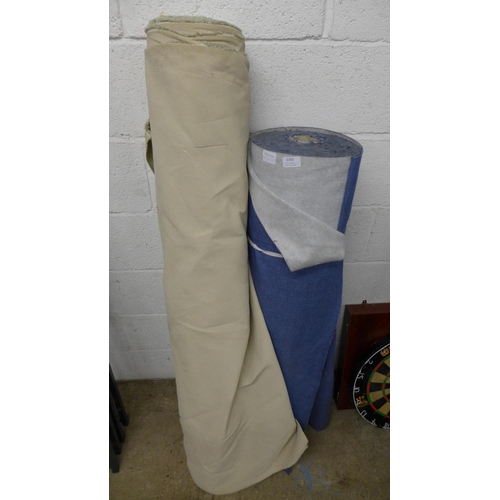 2363 - Two rolls of fabric