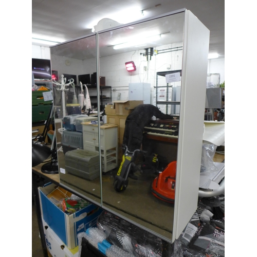 2391 - A bathroom cabinet with mirror