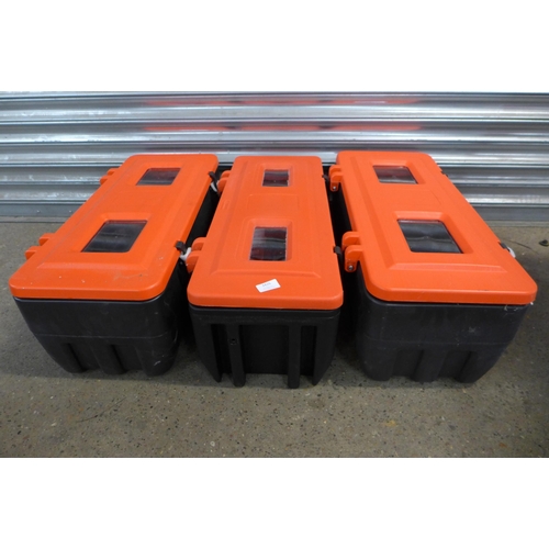 2426 - 3 Fire extinguisher boxes