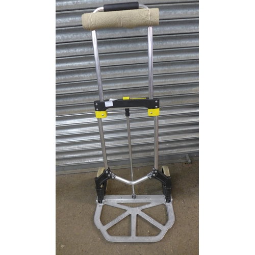 2427 - A folding metal sack truck