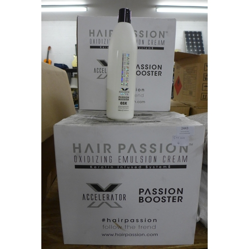 2443 - 3 Boxes of 12- Hair passion oxidising emulsion cream