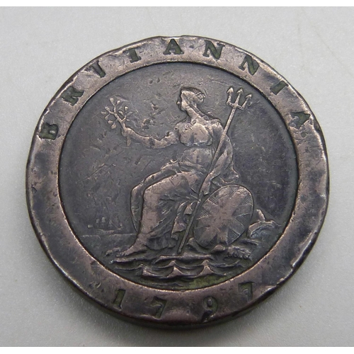 1031 - A 1797 cartwheel penny