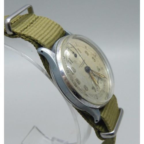 1080 - A Chronographe Suisse wristwatch, a/f