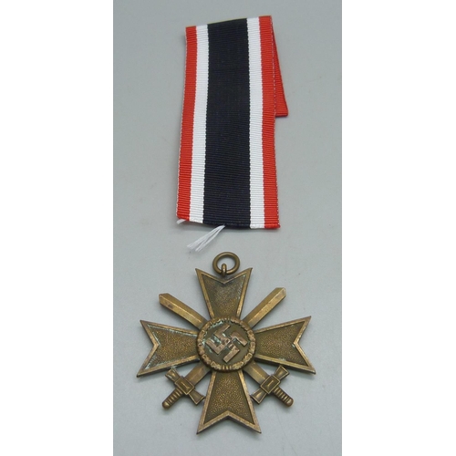 1125 - A WWII German Merit Cross medal