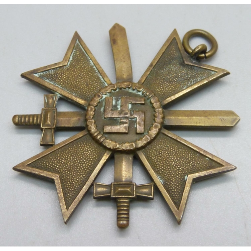 1125 - A WWII German Merit Cross medal