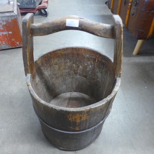 286 - A wooden bucket