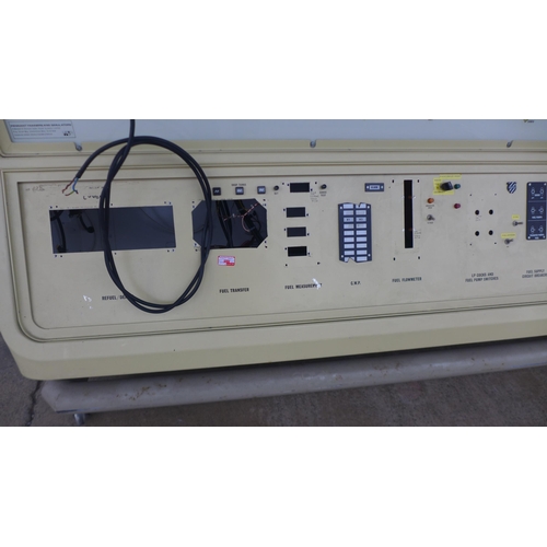 293 - A Pennant Trainers and Simulators aircraft panel, Aircraft Fuel System. This lot is being sold as sc... 