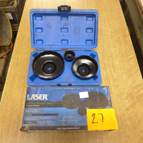2019 - A Laser (4426) Renault three piece oil filter wrench
*This lot is subject to VAT