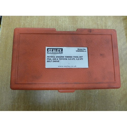 2024 - A Sealey (VSE5092) PSA petrol engine timing  kit 
*This lot is subject to VAT