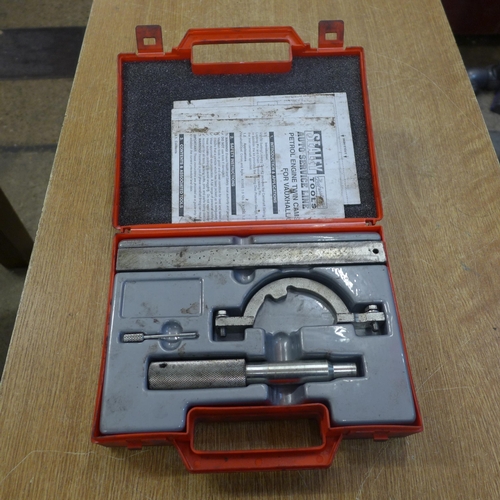 2079 - A Sealey VS132 Vauxhall timing chain setting and locking kit
*This lot is subject to VAT