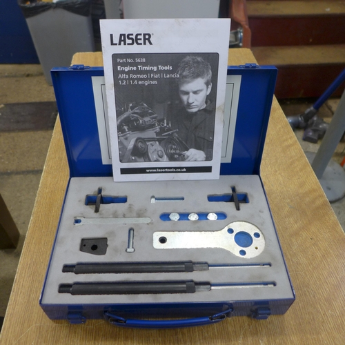 2082 - A Laser 5638 Fiat timing belt setting and locking tool
*This lot is subject to VAT