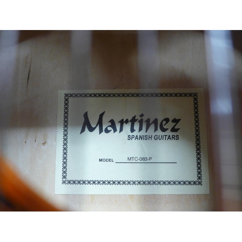 2145 - Two acoustic guitars; Martinez and Palma