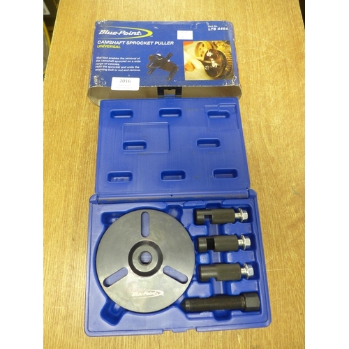 2016 - A Bluepoint (LTS 4464) camshaft sprocket puller universal
*This lot is subject to VAT