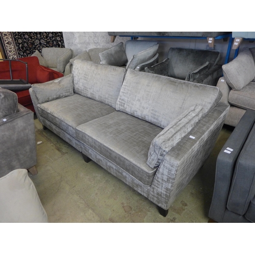 1537 - A Barker & Stonehouse mint upholstered four seater sofa