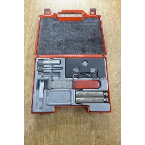 2033 - A Sealey VW diesel and petrol setting and locking tools kit 
*This lot is subject to VAT