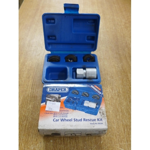 2047 - A Draper 38399 car wheel stud rescue kit
*This lot is subject to VAT