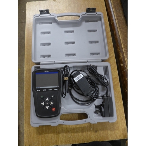 2048 - A VDO tyre pressure monitoring system (TPMS PRO)
*This lot is subject to VAT