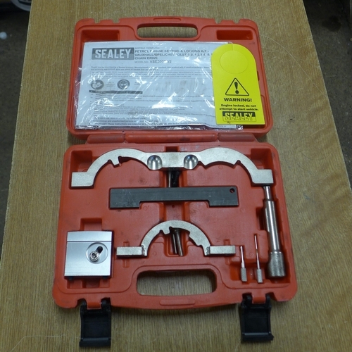 2069 - A Sealey VSE5007 v2 Vauxhall petrol and diesel chain setting and locking kit
*This lot is subject to... 