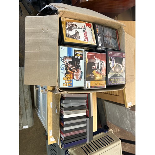 2273 - A quantity of musical performance DVDs featuring mainly jazz and big band