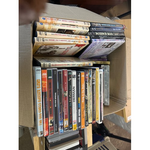 2273 - A quantity of musical performance DVDs featuring mainly jazz and big band