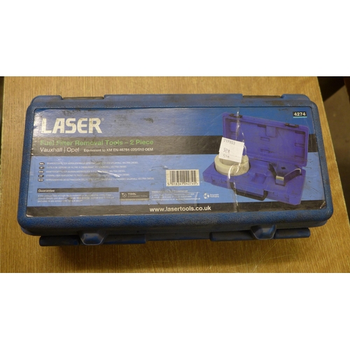 2090 - A Laser 4574 fuel filter removal kit
*This lot is subject to VAT