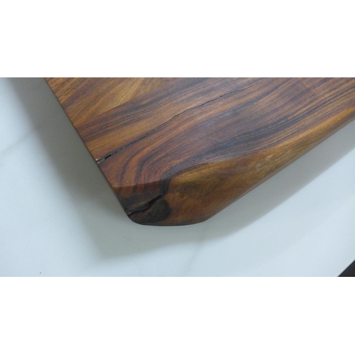 1345 - A large hardwood chopping board