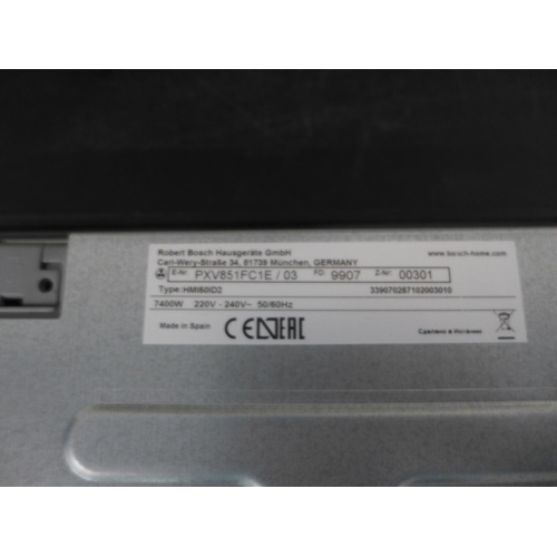 3001 - Bosch Induction 5-Zone Hob - Model: PXV851FC1E (420-106)  * This lot is subject to VAT