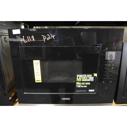 3006 - Zanussi Integrated Microwave  - Model: ZMBN4SX  Original RRP £332.50 inc VAT H459xW594xD404 
(420-11... 