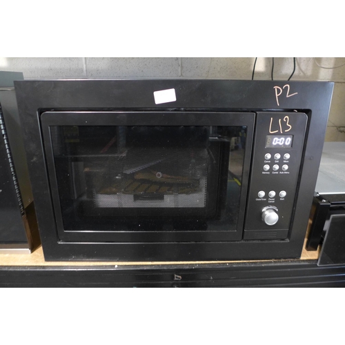 3007 - Viceroy Black Combination Microwave - Model: WRMICRO25BK H382xW594xD530  Original RRP £357.50 inc VA... 