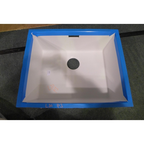 3019 - Blanco Sumba Composite Sink with Steel Frame  (420-21)  * This lot is subject to VAT