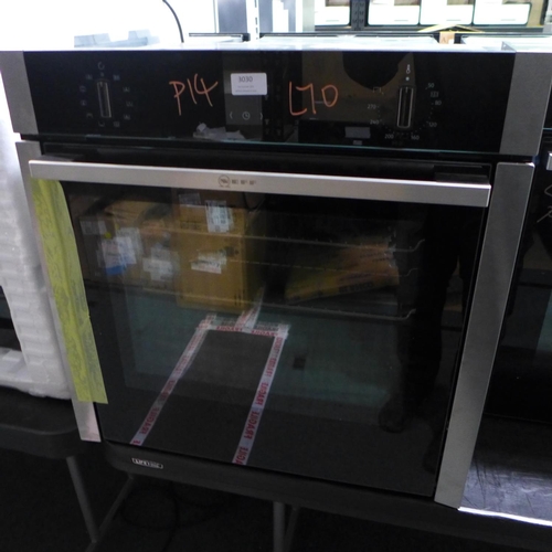 3030 - Neff N50 Single Oven - Slide & Hide - Model: B3ACE4HN0B, H595xW594xD548 - Original RRP £622.50 inc V... 