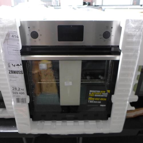 3034 - Zanussi Single Multifunction Oven - Model: ZOHNX3X1, H589xW594xD568 Original RRP £265.83 inc VAT (42... 