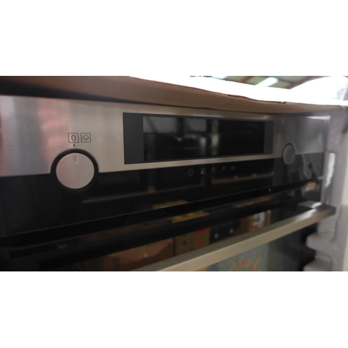 3036 - AEG Pyrolytic Single Oven with SteamBake - Model: BPK556260M, H594xW595xD567, Original RRP £790.84 i... 