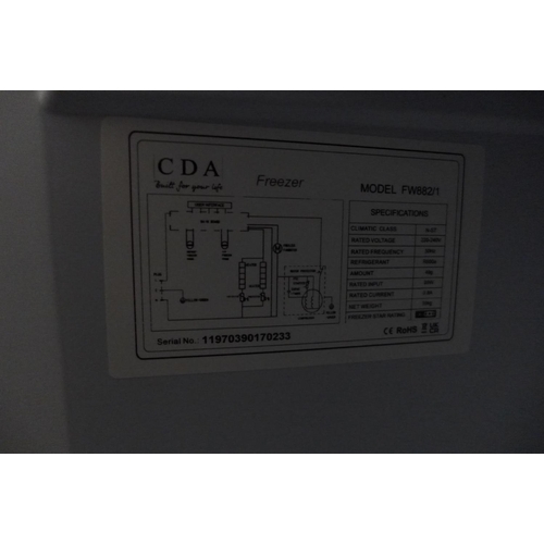 3041 - CDA Integrated Frost Free Tower Freezer - Model: FW882, H1772xW540xD540 - Original RRP £552.50 inc V... 