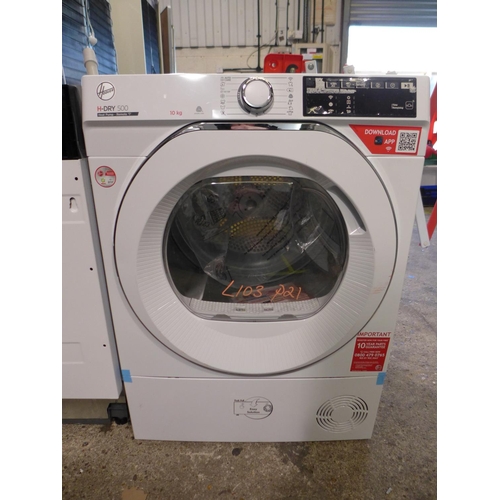 3044 - Hoover H-Dry 500 - Freestanding 10kg Heat Pump Dryer - Model: NDEH10A2TCE, H850xW600xD520  Original ... 