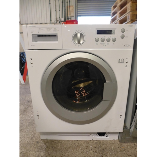 3045 - CDA Fully Integrated 8+6kg Washer Dryer - Model: CI981, H825xW595xD540 Original RRP £579.17 inc VAT ... 