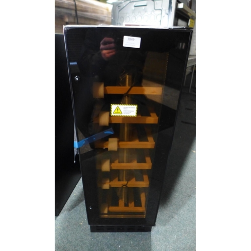 3049 - Viceroy Under Counter 30cm Wine Cooler - Model: WRWC30BKED, H870xW295xD570   Original RRP £332.50 in... 