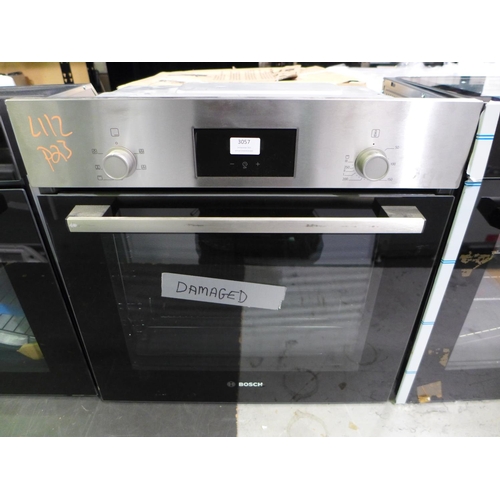 3057 - Bosch Serie 2 Single Oven - Model: HHF113BR0B, H595xW594xD548 Original RRP £299.17 inc VAT (420-112)... 