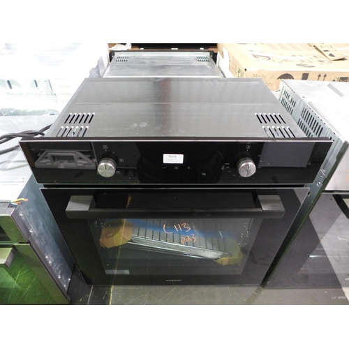 3058 - Viceroy Single Oven with EcoSteam - Model: WROV60BKED, H595xW595xD547 Original RRP £315.84 inc VAT (... 